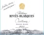 Chateau Rives Blanques Limoux Occitania Mauzac Cuvee 2012 Front Label
