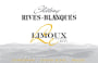 Chateau Rives Blanques Limoux Le Limoux 2013 Front Label