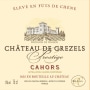 Chateau Saint Didier Parnac Cahors Chateau de Grezels Prestige 2008 Front Label