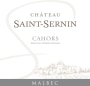 Chateau Saint-Sernin Cahors 2009 Front Label