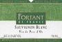 Fortant Sauvignon Blanc 1999 Front Label