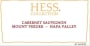 Hess Hess Collection Cabernet Sauvignon 2008 Front Label