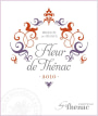 Chateau Thenac Fleur de Thenac 2010 Front Label