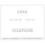 Bereche & Fils Champagne Cote Brut Grand Cru 2007 Front Label