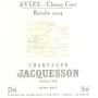 Jacquesson Avize Champ Cain Brut Grand Cru 2004 Front Label