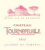 Chateau Tournefeuille Lalande-de-Pomerol 2012 Front Label