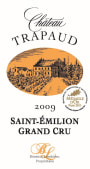 Chateau Trapaud Saint-Emilion Grand Cru 2009 Front Label