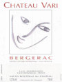 Chateau Vari Bergerac Rouge 2009 Front Label