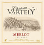Chateau Vartely Merlot 2009 Front Label