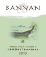 Banyan Monterey County Gewurztraminer 2013 Front Label