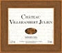 Chateau Villerambert-Julien Minervois 2009 Front Label