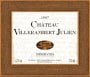 Chateau Villerambert-Julien Minervois 2007 Front Label