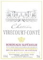 Chateau Virecourt-Conte Bordeaux Superieur 2012 Front Label