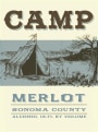 Camp Merlot 2014 Front Label