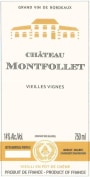 Chateaux Solidaires Chateau Montfollet Vieilles Vignes 2014 Front Label