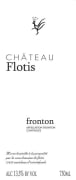 Chemin de Flotis Fronton 2009 Front Label