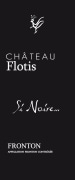 Chemin de Flotis Si Noire 2011 Front Label