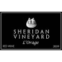 Sheridan Vineyard L'Orage 2009 Front Label