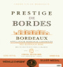 Cheval Quancard Prestige de Bordes 2010 Front Label