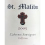 St. Malibu Cabernet Sauvignon 2005 Front Label