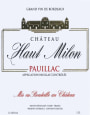 Cheval Quancard Chateau Haut Milon 2002 Front Label