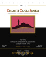 Chianti Geografico Chianti Colli Senesi 2012 Front Label