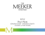 Meeker Pinot Noir 2012 Front Label