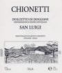 Chionetti Dolcetto di Dogliani San Luigi 2013 Front Label
