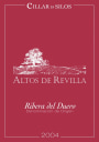 Cillar de Silos Altos de Revilla 2004 Front Label