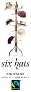 Six Hats Pinotage 2013 Front Label