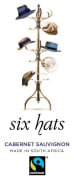 Six Hats Cabernet Sauvignon 2013 Front Label