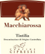 Claudio Cipressi Tintilia del Molise Macchiarossa 2009 Front Label