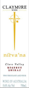 Claymore Wines Nirvana Reserve Shiraz 2004 Front Label