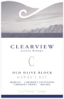 Clearview Estate Winery Old Olive Block 2013 Front Label