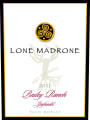 Lone Madrone Bailey Ranch Zinfandel 2011 Front Label