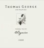 Thomas George Sonoma Valley Viognier 2008 Front Label