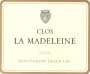 Clos la Madeleine Saint-Emilion Grand Cru 2006 Front Label