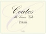 Coates Wines The Syrah McLaren Vale Langhorne Creek 2013 Front Label