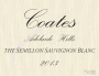 Coates Wines The Semillon Sauvignon Blanc 2013 Front Label