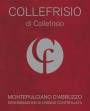 Collefrisio Montepulciano d'Abruzzo Collefrisio di Collefrisio 2013 Front Label