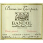Domaine Tempier La Cabassaou Bandol Cuvee Speciale 2002 Front Label