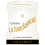 Chateau La Tour Blanche Sauternes (375ML half-bottle) 2005 Front Label