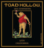 Toad Hollow Zinfandel 2012 Front Label