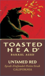 Toasted Head Untamed Red 2009 Front Label