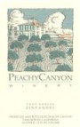 Peachy Canyon Paso Robles Zinfandel 1998 Front Label