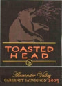 Toasted Head Alexander Valley Cabernet Sauvignon 2005 Front Label