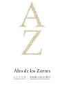 Compania Vinicola Solterra Alto de Los Zorros 2010 Front Label