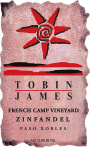 Tobin James French Camp Vineyard Zinfandel 2012 Front Label