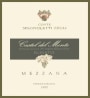 Conte Spagnoletti Zeuli Castel del Monte Rosato Mezzana 2015 Front Label