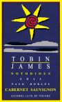 Tobin James Notorious Cabernet Sauvignon 2011 Front Label